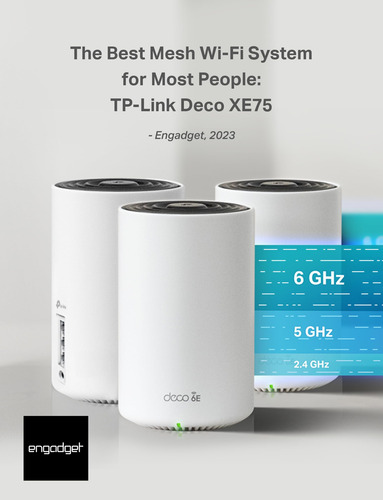 Tp-link Deco Wifi 6e Mesh Axe5400 Para Todo El Hogar 2-pack