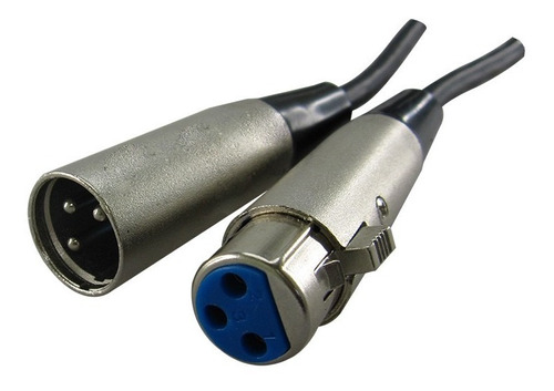 Cable Xlr Canon Macho A Canon Hembra 3m Para Microfono