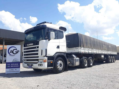 Scania R124 420 6x2 Carreta Graneleira 13.4m