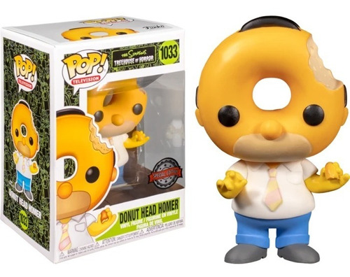 Funko Pop Tv Simpson Treeehouse Horror Donut Head Homer 1033