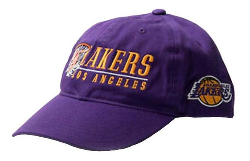 Gorra Mitchell & Ness Lakers Nba Dad Hat Basquetbol