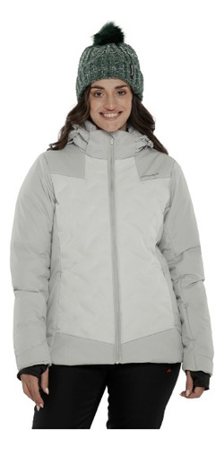 Campera De Mujer Umay Montagne De Pluma Impermeable