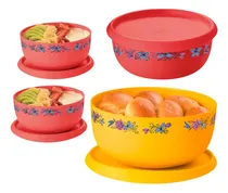 Comprar Tupperware Kit  4 Tigelas Toque Mágico 