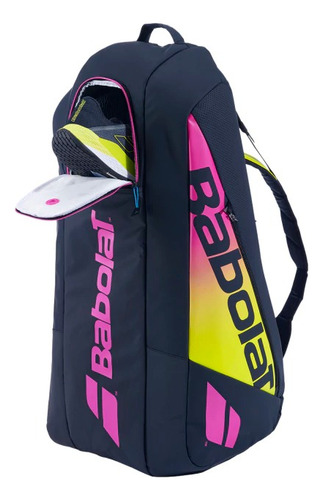 Bolso Raquetero Babolat Pure Aero Rafa X 6 Palermo Tenis Gris Oscuro