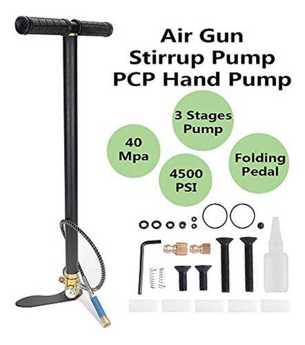 Bombin Rifle Pcp 6000 Psi 3 Etapas Pistón Metálico