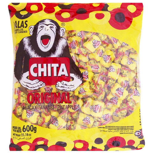 Bala de Abacaxi Chita 600g