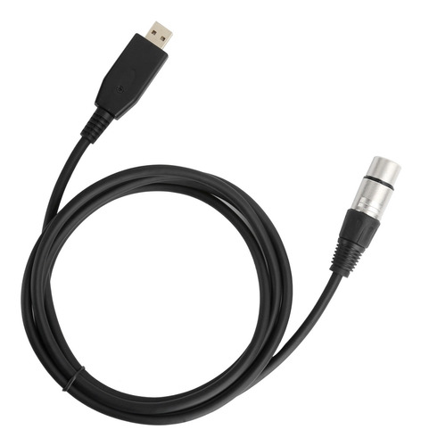 Cable Micrófono Ordenador Usb A Xlr Hembra Micrófono Conne