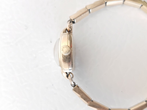Reloj Longines Cuerda, Chapa De Oro De Dama, Se Adelanta Dorado (Usado)