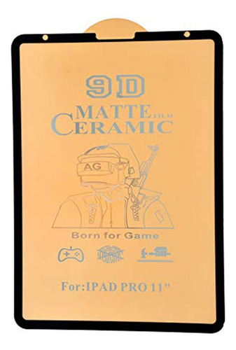 Mica De Ceramica Mate Para iPad 2 3 4 9.7'' Textura Papel