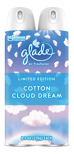 Glade Ambientador, Espray De Habitacion, Cotton Cloud Dream,