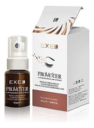 Promoter Liposomas Spray Crecimiento Cejas Pestañas Exel