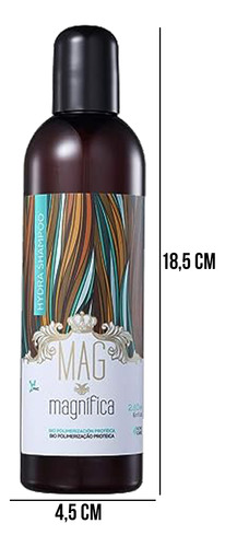 Mag Magnífica Home Care Hydra Shampoo Cabelos 240ml