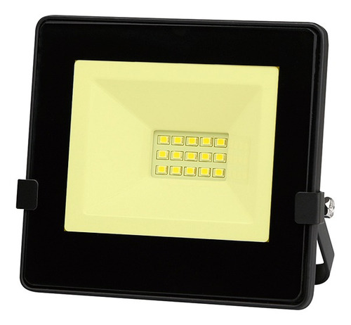 Imagen 3 de 10 de Reflector Led 10w 3000k Luz Calida