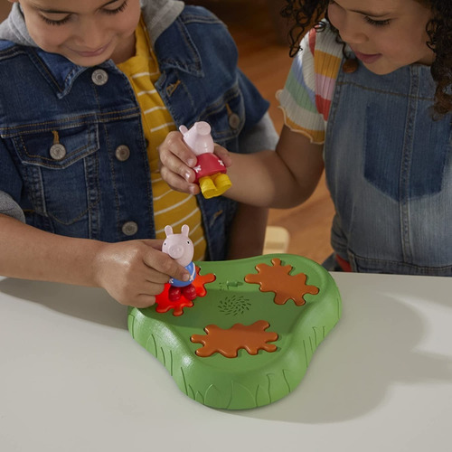 Imagen 4 de 8 de Juego De Mesa Preescolar Peppa Pig Muddy Puddle Champion