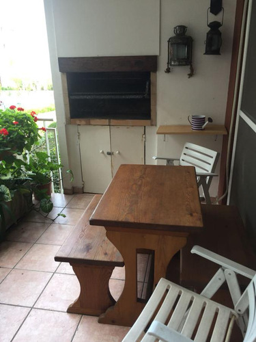 Departamento Alquiler Temporario Con Muebles - Talar De Martinez, 3 Dormitorios, Cochera