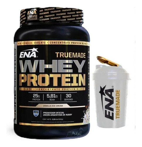 Proteina Whey Ena Concentrada Isolada Mas Vaso Shaker Regalo