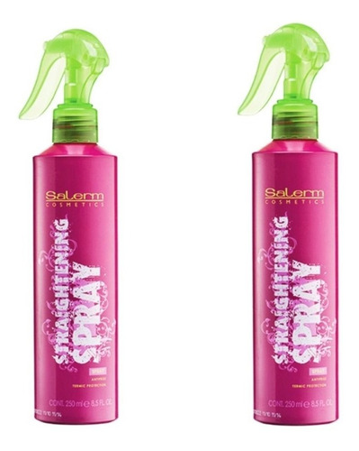 Salerm Straightening Protector Termico Antifrizz 250ml 2pzas