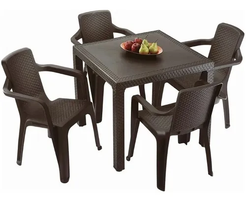 comprar Juego Mesa Eterna Más 4 Sillas Rimax. 