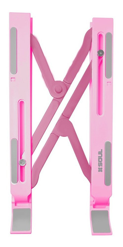 Soporte Universal Notebook Stand Regulable Y Portátil Color Rosa