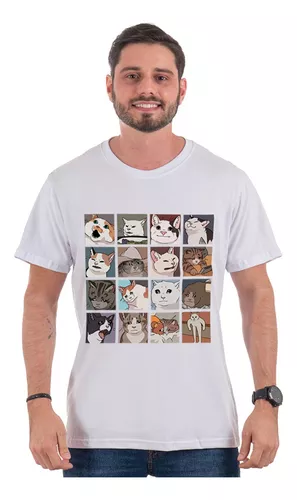 Camiseta Meme Engraçado Se Não Conseguir, Arrume Um Gato! - Culpa