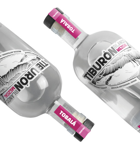 Mezcal Tiburón Blanco Tobala 750 Ml