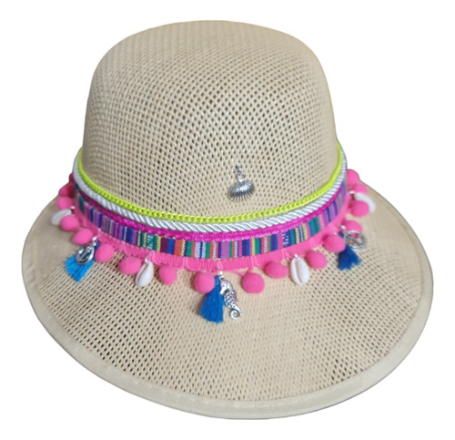 Gorro Playero , Sombrero De Mujer