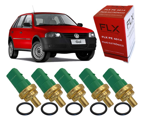 5 Sensor De Temperatura Gol 1.0 Mi At 8/16v G3 2002 A 2006