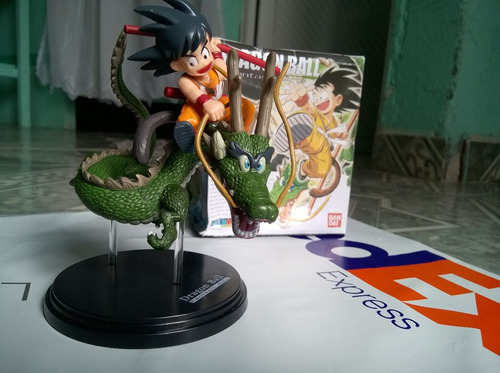 Goku Montando A Shenlong Figura Dragón Ball -envío Gratis- | Envío gratis