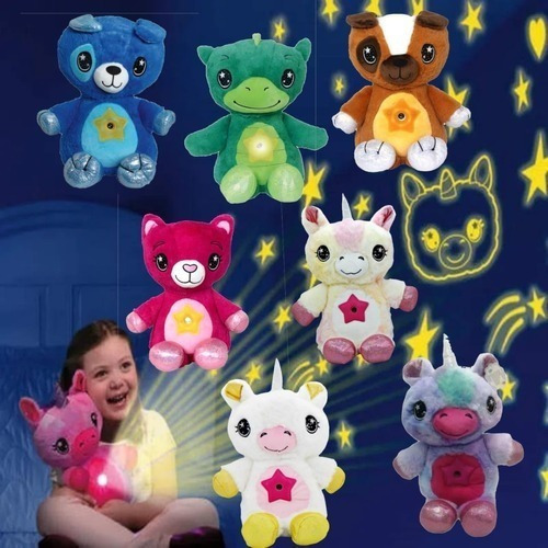 Peluches Star Belly Dream Lites Luminosos Unicornio/osos 