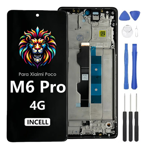 Pantalla Táctil Para Xiaomi Poco M6 Pro 4g Con Marco Oled