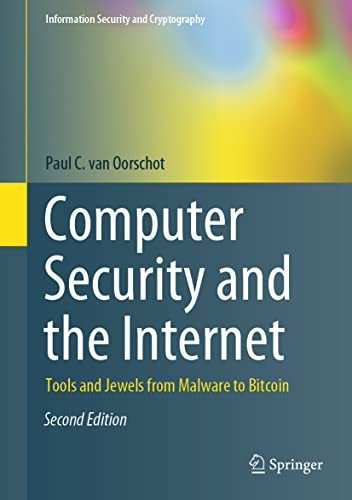Book : Computer Security And The Internet Tools And Jewels.