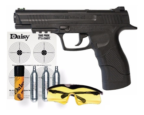 Pistola Daisy 415 + Lentes + Co2 +  Balines / Hiking Outdoor