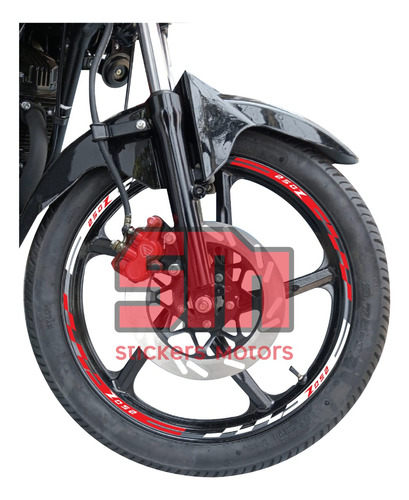 Stickers Reflejantes Rin De Moto 250z 250sz 200z 125z 150z