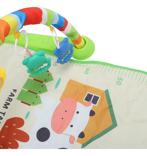 Colchoneta De Gimnasio Baby Kick Play Con Forma De Piano Ple