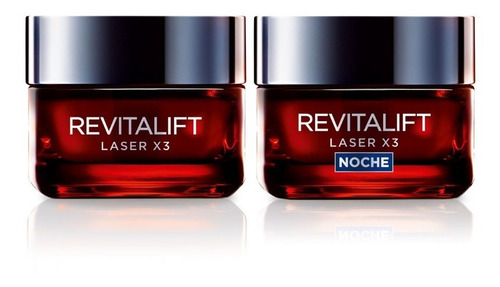 Pack Crema Día + Noche Revitalift Laser