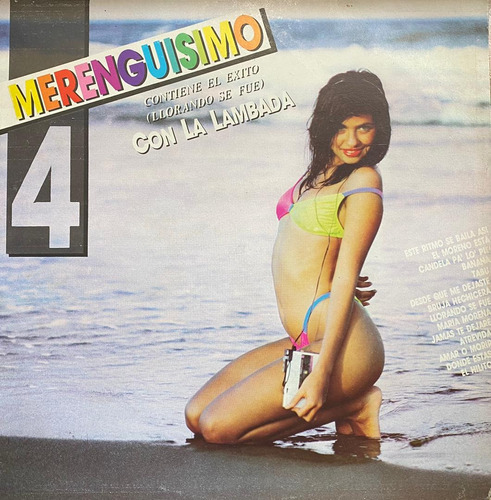 Disco Lp - Variado / Merenguísimo Vol. 4. Compilación
