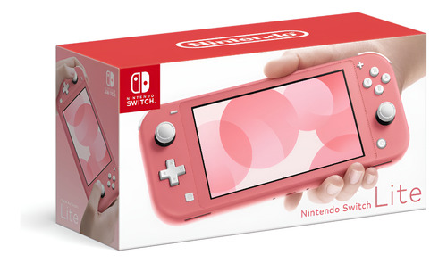 Console Nintendo Switch Lite 32gb Coral