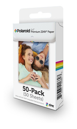 Polaroid 2x3 Inch Premium Zink Repuesto 50 Hojas Peliculas