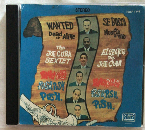 The Joe Cuba Sextet. Bang Bang Push. Cd Usado. Qqg. Ag.