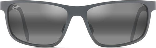 Maui Jim Anemone - Gafas De Sol Rectangulares Polarizadas Negras Para Hombre