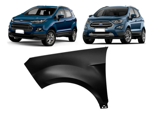 Guardabarro Ecosport Kinetic 2017 2018 2019 2020 Izquierdo