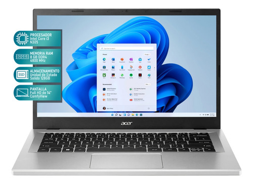 Laptop Acer Aspirer 3 Windows 10, Intel Celerom