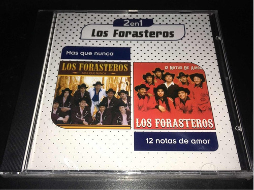 Los Forasteros Más Que Nunca 12 Notas De Amor Cd 2x 1 Nuevo