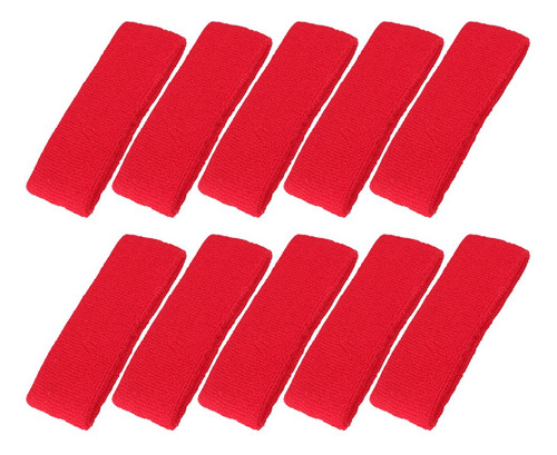 Mallofusa 10 Pcs Deportes Baloncesto Diadema Sweatband Head