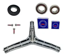 Comprar Kit Eixo Tripé Lava E Seca Samsung 3 Parafusos 2 Rolamentos 