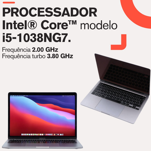 Macbook Pro A2251 2020 Core I5 Ssd 500gb Mem 16gb Ddr4 #185 (Recondicionado)