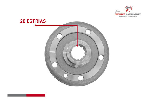 Maza Muñon Rueda Tmk Tm2h0407615b Delant Izq O Der Sin Abs
