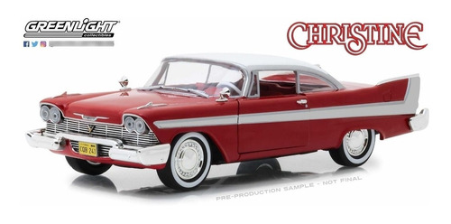 Plymouth Fury 1958,pelic Christine , Escala 1:24, Greenlight