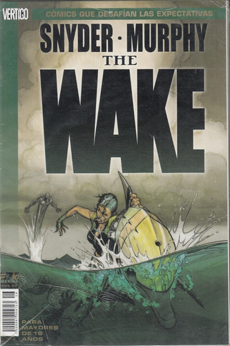 Comic The Wake # 7 De 10 Scott Snyder  Vertigo Español