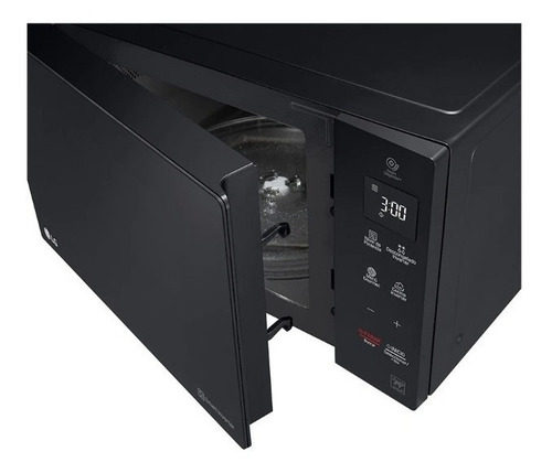 Imagen 6 de 8 de Microondas LG NeoChef MS2536GIS Inverter negro 25L 220V